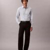 Slim-Fit-Hemd aus Cotton Stretch mit Karomuster und Knopfleiste Slim-Fit-Hemd aus Cotton Stretch mit Karomuster und Knopfleiste