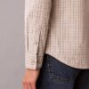 Slim-Fit-Hemd aus Cotton Stretch mit Karomuster und Knopfleiste Slim-Fit-Hemd aus Cotton Stretch mit Karomuster und Knopfleiste