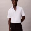 Slim-Fit-Hemd aus Cotton Stretch mit Knopfleiste Slim-Fit-Hemd aus Cotton Stretch mit Knopfleiste