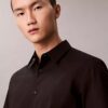 Slim-Fit-Hemd aus Cotton Stretch mit Knopfleiste Slim-Fit-Hemd aus Cotton Stretch mit Knopfleiste
