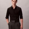 Slim-Fit-Hemd aus Cotton Stretch-Popeline Slim-Fit-Hemd aus Cotton Stretch-Popeline