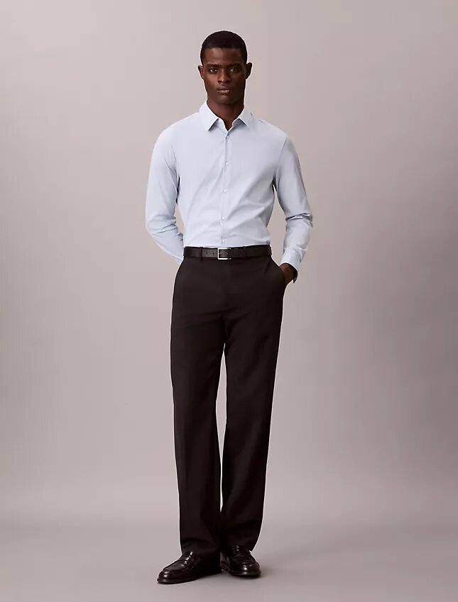 Slim-Fit-Hemd aus Supima-Cotton Stretch Slim-Fit-Hemd aus Supima-Cotton Stretch