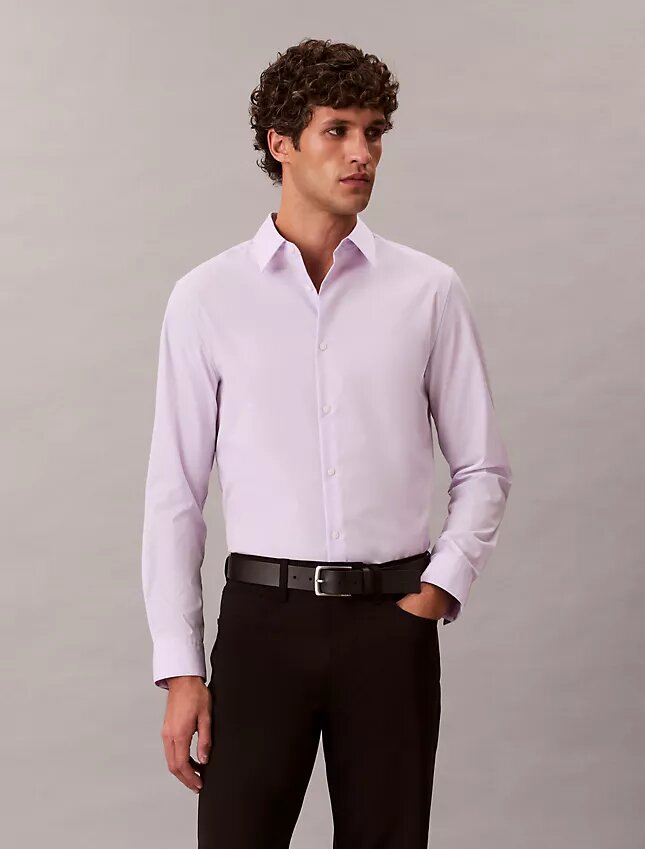 Slim-Fit-Hemd aus Supima-Cotton Stretch Slim-Fit-Hemd aus Supima-Cotton Stretch