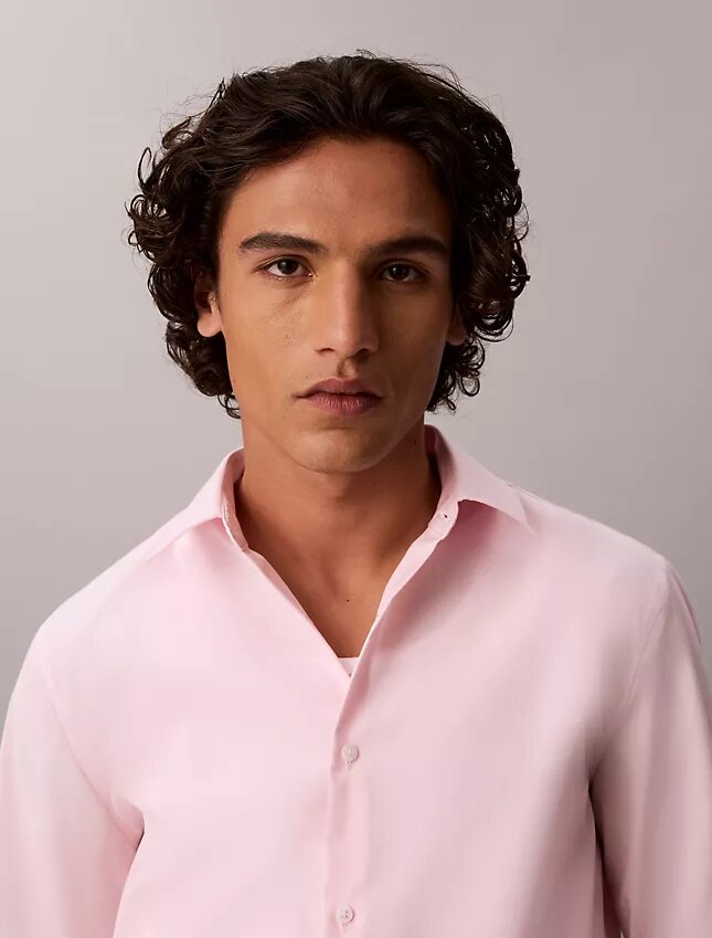 Slim-Fit-Hemd aus Supima-Cotton Stretch Slim-Fit-Hemd aus Supima-Cotton Stretch