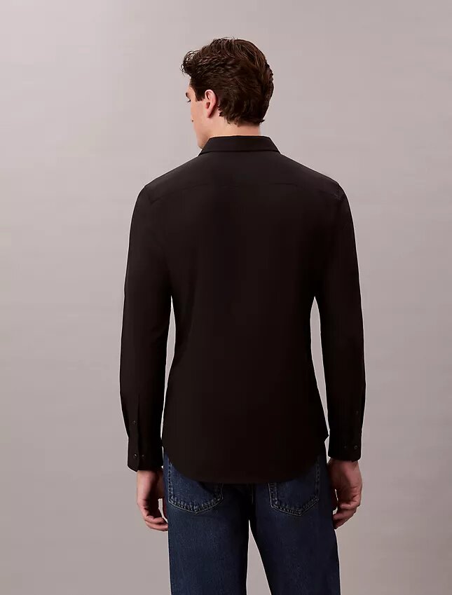 Slim-Fit-Hemd aus Supima-Cotton Stretch Slim-Fit-Hemd aus Supima-Cotton Stretch