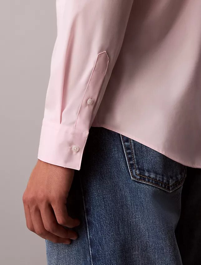Slim-Fit-Hemd aus Supima-Cotton Stretch Slim-Fit-Hemd aus Supima-Cotton Stretch