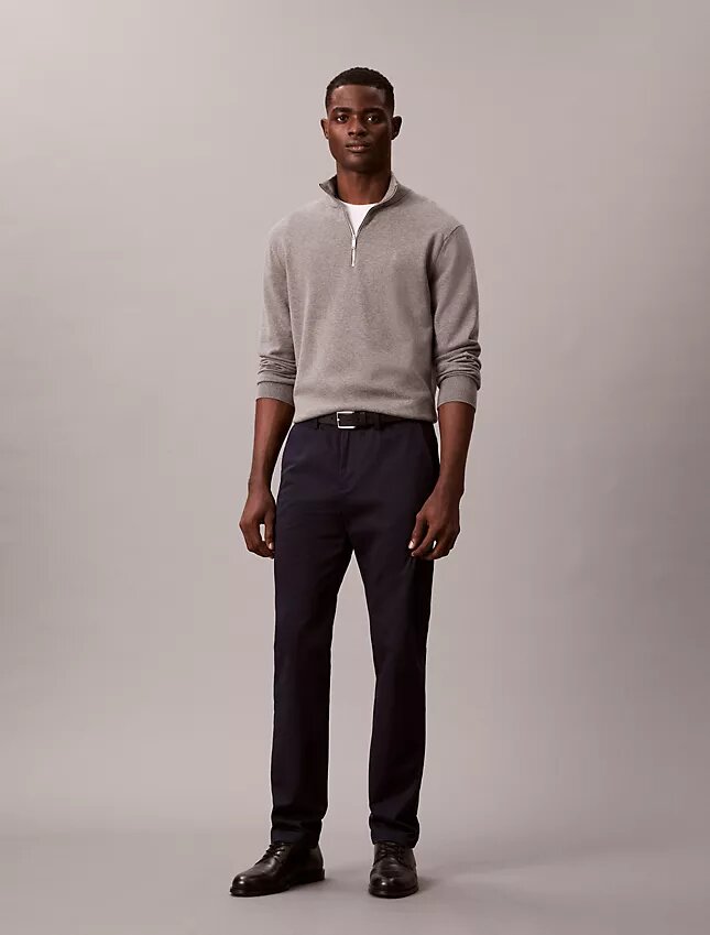 Slim-Fit-Hose aus Cotton Stretch Slim-Fit-Hose aus Cotton Stretch