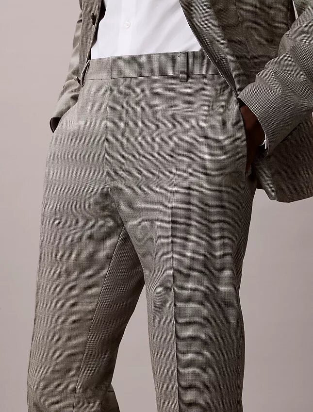 Slim-Fit-Hose im Hahnentrittmuster Slim-Fit-Hose im Hahnentrittmuster