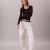 Slim-Fit-T-Shirt aus Modal-Stretch-Rippstoff Slim-Fit-T-Shirt aus Modal-Stretch-Rippstoff
