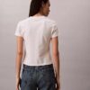 Slim-Fit-T-Shirt mit Blumenlogo Slim-Fit-T-Shirt mit Blumenlogo