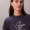 Slim-Fit-T-Shirt mit erhabener Schriftzug-Grafik Slim-Fit-T-Shirt mit erhabener Schriftzug-Grafik