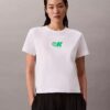 Slim-Fit-T-Shirt mit Monogram-Logo Slim-Fit-T-Shirt mit Monogram-Logo