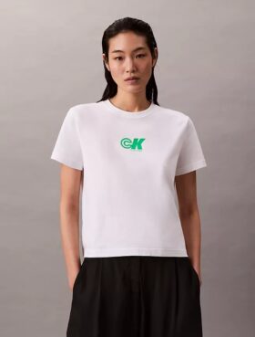 Slim-Fit-T-Shirt mit Monogram-Logo