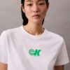 Slim-Fit-T-Shirt mit Monogram-Logo Slim-Fit-T-Shirt mit Monogram-Logo