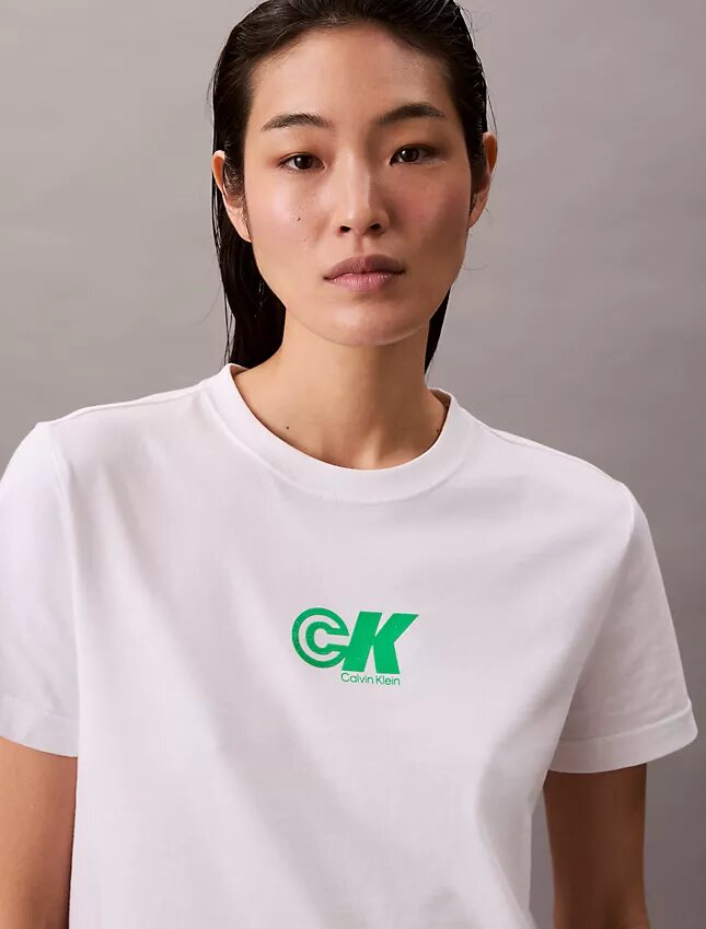 Slim-Fit-T-Shirt mit Monogram-Logo Slim-Fit-T-Shirt mit Monogram-Logo