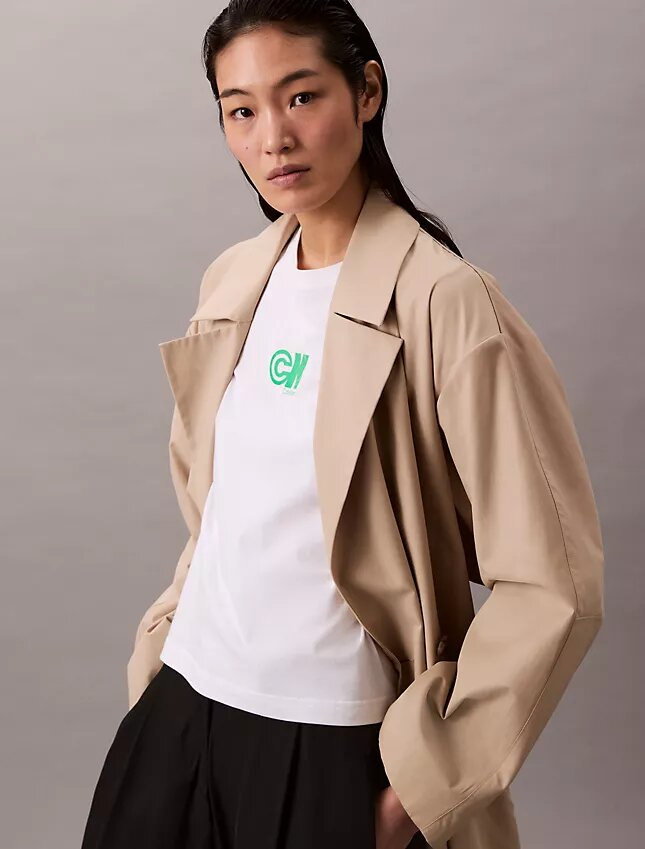 Slim-Fit-T-Shirt mit Monogram-Logo Slim-Fit-T-Shirt mit Monogram-Logo