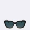 Sonnenbrille aus Acetat in modifizierter rechteckiger Form Sonnenbrille aus Acetat in modifizierter rechteckiger Form