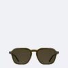 Sonnenbrille aus Acetat in modifizierter rechteckiger Form Sonnenbrille aus Acetat in modifizierter rechteckiger Form