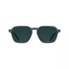 Sonnenbrille aus Acetat in modifizierter rechteckiger Form Sonnenbrille aus Acetat in modifizierter rechteckiger Form