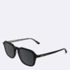 Sonnenbrille aus Acetat in modifizierter rechteckiger Form Sonnenbrille aus Acetat in modifizierter rechteckiger Form