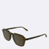 Sonnenbrille aus Acetat in modifizierter rechteckiger Form Sonnenbrille aus Acetat in modifizierter rechteckiger Form