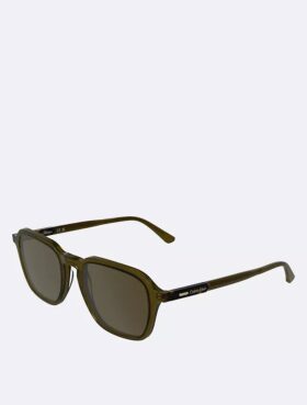 Sonnenbrille aus Acetat in modifizierter rechteckiger Form