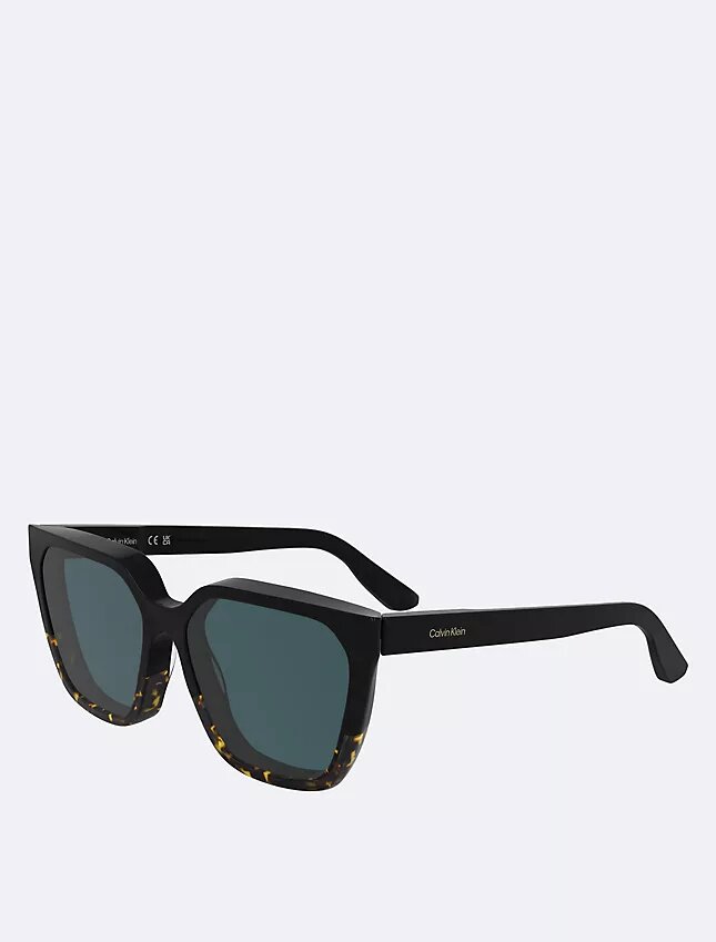 Sonnenbrille aus Acetat in modifizierter rechteckiger Form Sonnenbrille aus Acetat in modifizierter rechteckiger Form