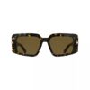 Sonnenbrille im modifizierten Rechteck-Design Sonnenbrille im modifizierten Rechteck-Design