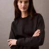 Spacer-Sweatshirt mit Rundhalsausschnitt Spacer-Sweatshirt mit Rundhalsausschnitt