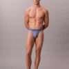 Sport-Slip aus Mikrofaser und Spitze Sport-Slip aus Mikrofaser und Spitze