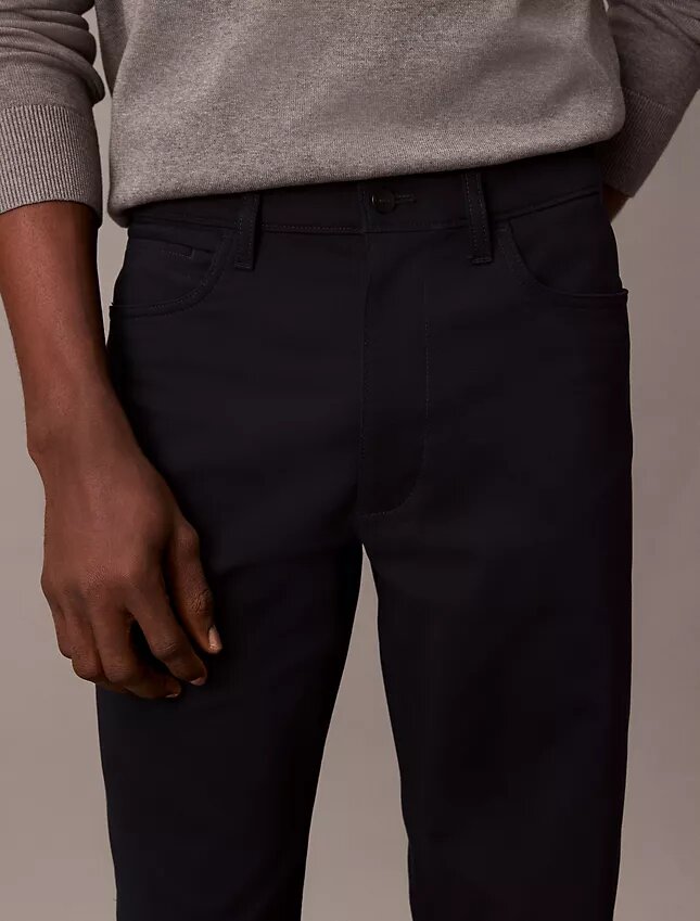 Standard-Hose mit geradem Schnitt und Stretch, 5-Pocket Standard-Hose mit geradem Schnitt und Stretch, 5-Pocket