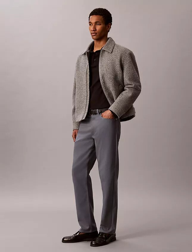 Standard-Hose mit geradem Schnitt und Stretch, 5-Pocket Standard-Hose mit geradem Schnitt und Stretch, 5-Pocket