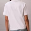 Standard-Logo-T-Shirt mit geradem Schnitt und Rundhalsausschnitt Standard-Logo-T-Shirt mit geradem Schnitt und Rundhalsausschnitt