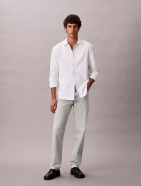 Standard Straight Jeans aus Wollmischung Standard Straight Jeans aus Wollmischung