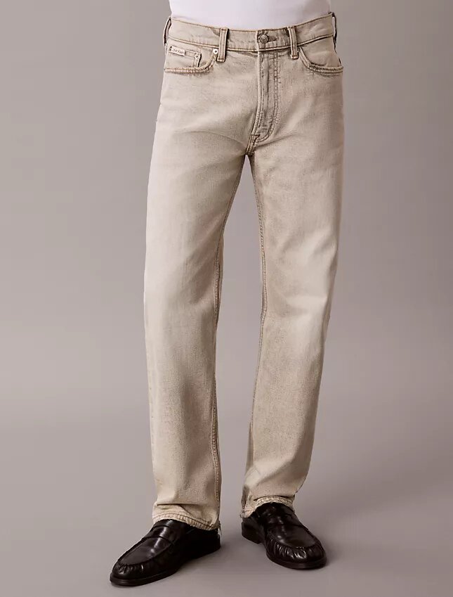 Standard Straight Jeans aus Wollmischung Standard Straight Jeans aus Wollmischung