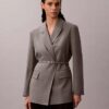 Stretch-Blazer mit Gürtel Stretch-Blazer mit Gürtel