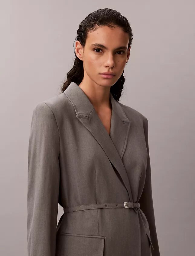 Stretch-Blazer mit Gürtel Stretch-Blazer mit Gürtel