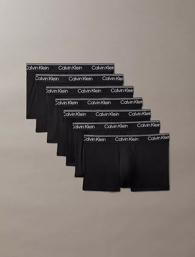 Stretch-Low Rise Trunk aus Mikrofaser, 7er-Pack Stretch-Low Rise Trunk aus Mikrofaser, 7er-Pack