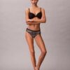 Stretch-Microfiber-Thong mit Spitze Stretch-Microfiber-Thong mit Spitze