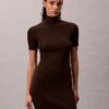 Strickkleid aus Lurex-Merinowollmischung Strickkleid aus Lurex-Merinowollmischung