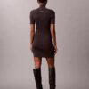 Strickkleid aus Lurex-Merinowollmischung Strickkleid aus Lurex-Merinowollmischung