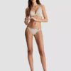 Strukturiertes Bikini-Unterteil