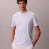 Supima-Baumwoll-T-Shirt mit Rundhalsausschnitt Supima-Baumwoll-T-Shirt mit Rundhalsausschnitt