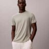 Supima-Baumwoll-T-Shirt mit Rundhalsausschnitt Supima-Baumwoll-T-Shirt mit Rundhalsausschnitt