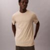 Supima-Baumwoll-T-Shirt mit Rundhalsausschnitt Supima-Baumwoll-T-Shirt mit Rundhalsausschnitt