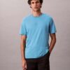 Supima-Baumwoll-T-Shirt mit Rundhalsausschnitt Supima-Baumwoll-T-Shirt mit Rundhalsausschnitt