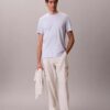 Supima-Baumwoll-T-Shirt mit Rundhalsausschnitt Supima-Baumwoll-T-Shirt mit Rundhalsausschnitt