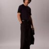 Supima-Baumwoll-T-Shirt mit Rundhalsausschnitt Supima-Baumwoll-T-Shirt mit Rundhalsausschnitt