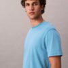 Supima-Baumwoll-T-Shirt mit Rundhalsausschnitt Supima-Baumwoll-T-Shirt mit Rundhalsausschnitt
