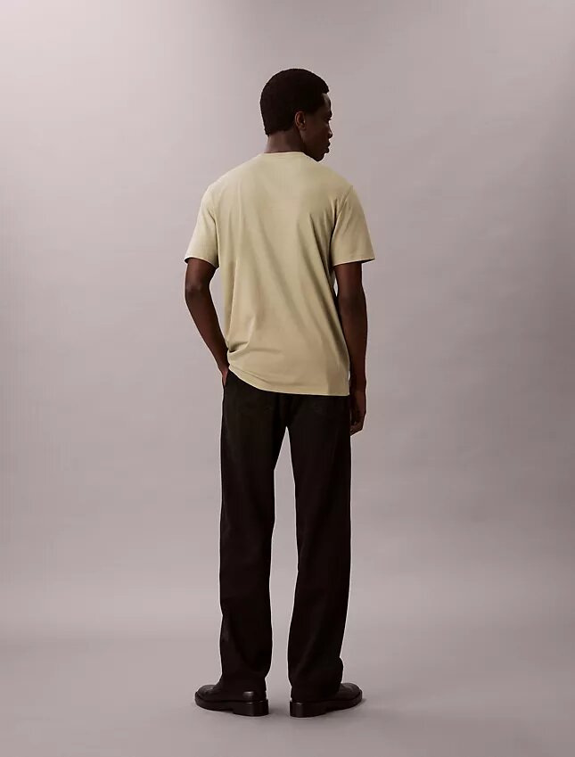 Supima-Baumwoll-T-Shirt mit Rundhalsausschnitt Supima-Baumwoll-T-Shirt mit Rundhalsausschnitt